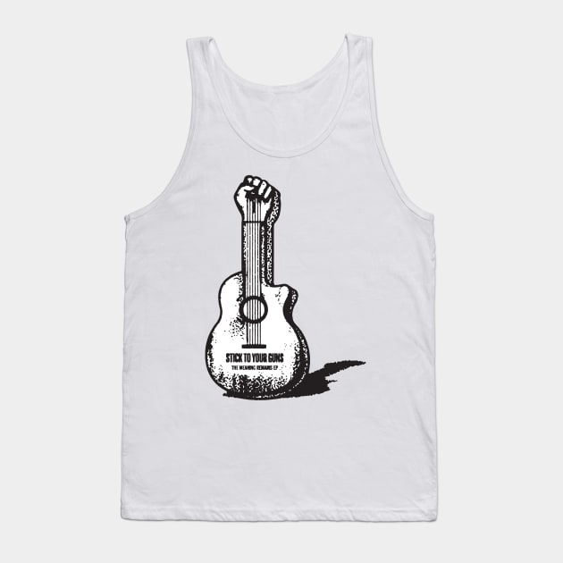 vintage Stick to Your Guns Tank Top by Jennifer Bourbonnais